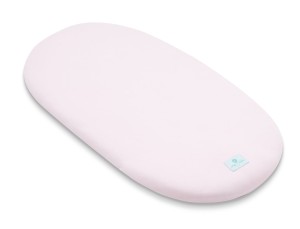 Basket sheet - pink organic cotton