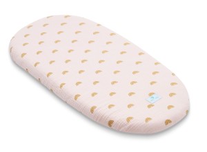 Mattress sheet - muslin - rainbow