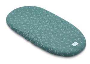 Mattress sheet - muslin - forest
