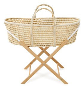 MOSES AHOJBABY BASKET + VARNISHED SMART STAND