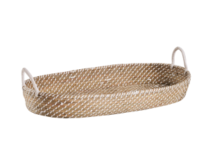 Smart Basket - changing basket from sea grass 